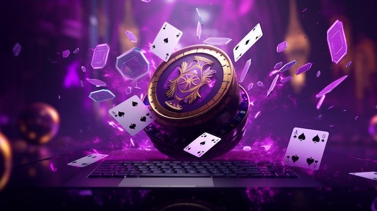 Live blackjack dealer and card shoe broadcast